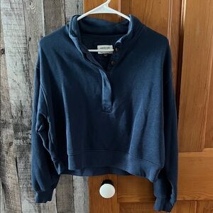 AE Navy Blue Women's Top